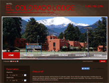 Tablet Screenshot of el-colorado-lodge.com